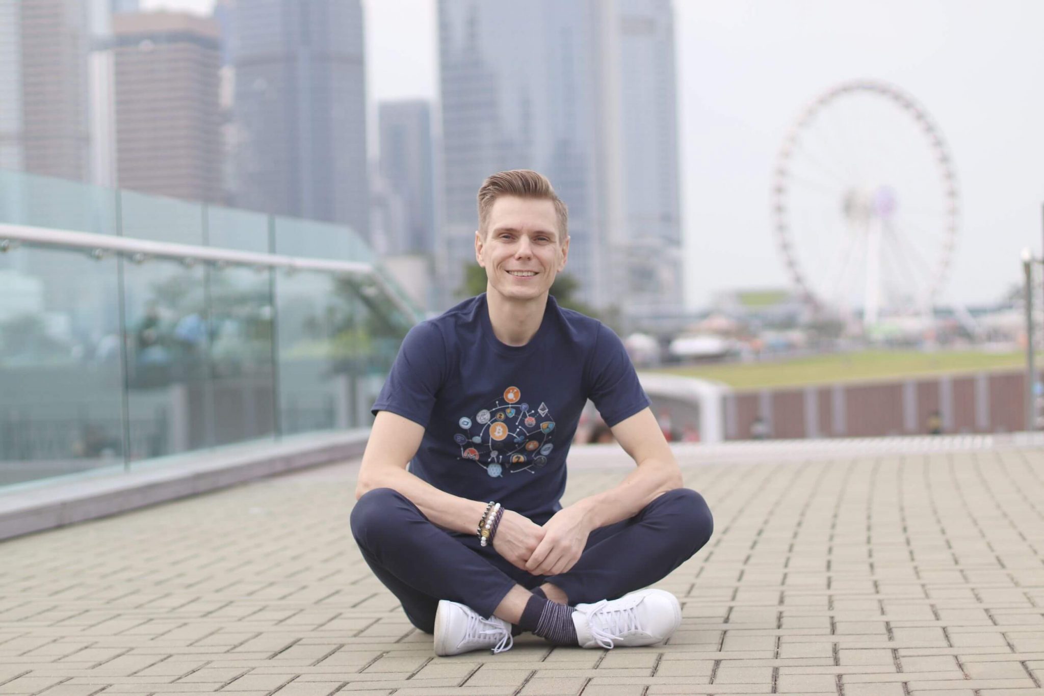 Patrick on the page about of his website cryptoeager