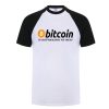 In Cryptography We Trust white black sleeves T-shirt with black print
